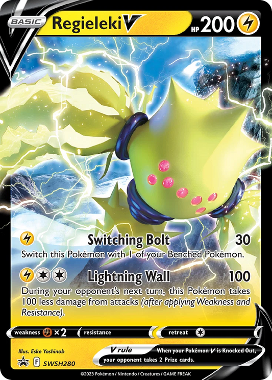 SWSH280 - Regieleki V - Oversized Card