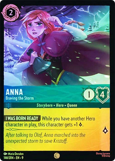 Fabled - 146/204 - Anna - Braving the Storm - Foil