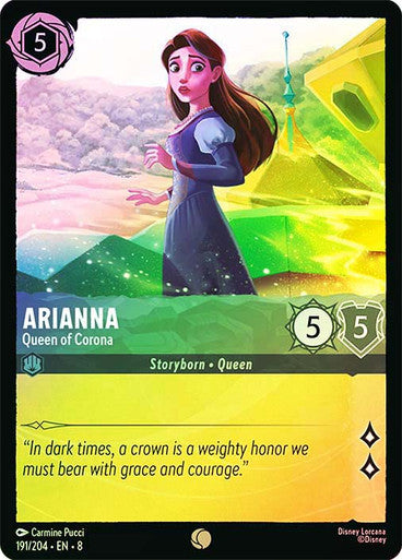 Reign Of Jafar - 191/204 - Arianna - Queen of Corona - Foil