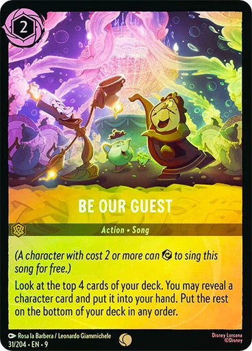 Fabled - 031/204 - Be Our Guest - Foil