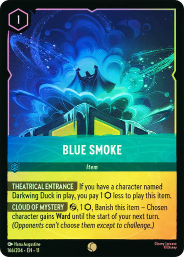 Winterspell - 166/204 - Blue Smoke - Foil