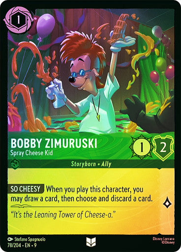 Fabled - 078/204 - Bobby Zimurski - Spray Cheese Kid - Foil