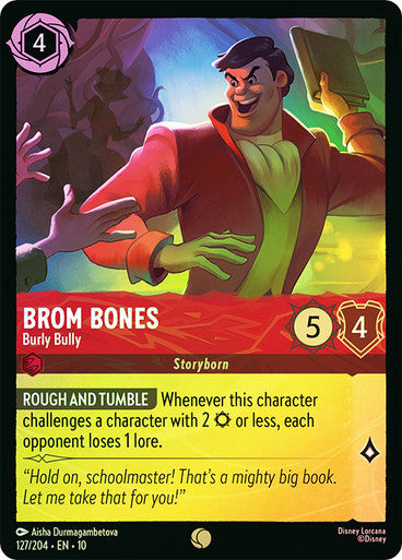 Whispers in the Well - 127/204 - Brom Bones - Burly Bully - Foil