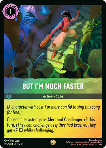 Whispers in the Well - 195/204 - But I'm Much Faster - Foil