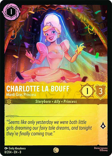 Reign Of Jafar - 008/204 - Charlotte La Bouff - Mardi Gras Princess - Foil