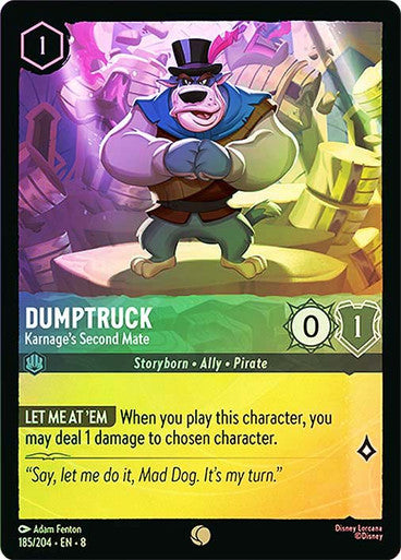 Reign Of Jafar - 185/204 - Dumptruck - Karnage's Second Mate - Foil