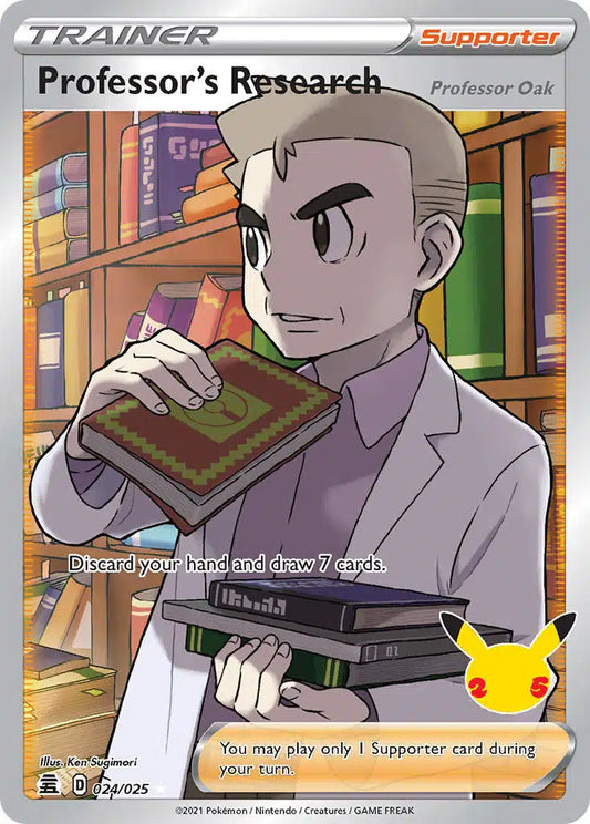 Celebrations - 24/25 - Professor's Research (Professor Oak)