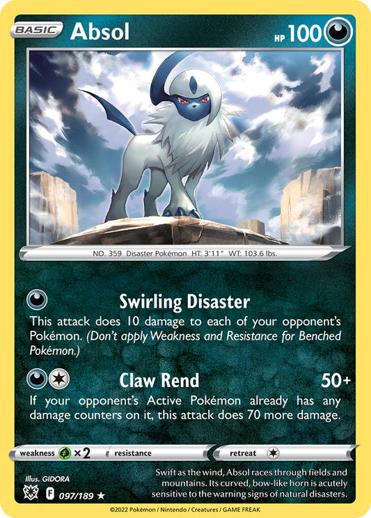 Astral Radiance - 097/189 - Absol - Non Holo