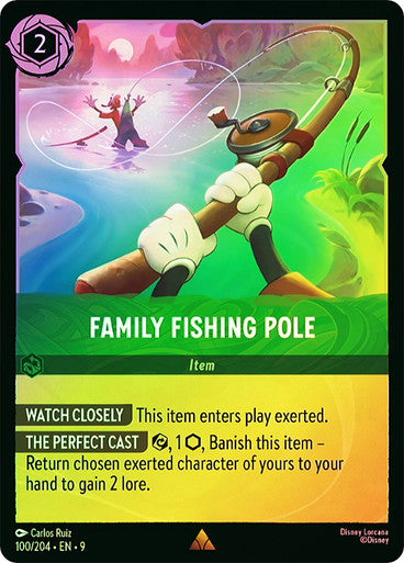 Fabled - 100/204 - Family Fishing Pole - Foil