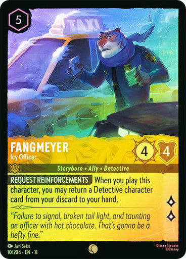 Winterspell - 010/204 - Fangmeyer - Icy Officer - Foil