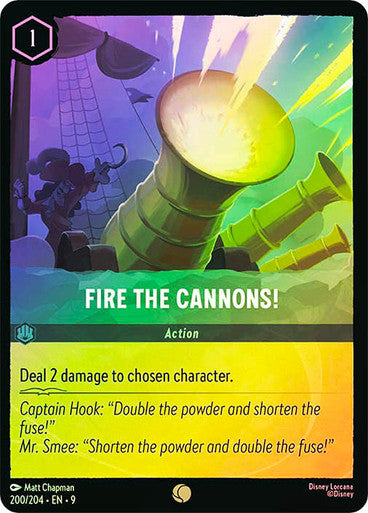 Fabled - 200/204 - Fire The Cannons! - Foil