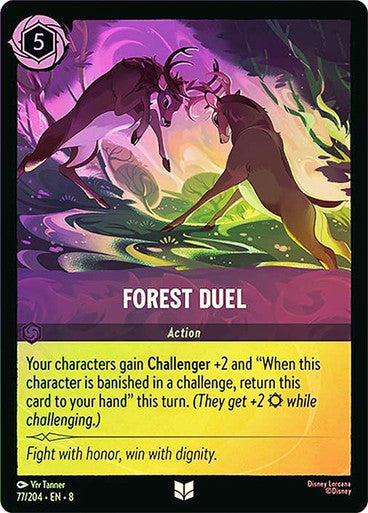 Reign Of Jafar - 077/204 - Forest Duel - Foil