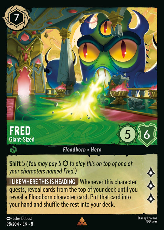 Reign Of Jafar - 098/204 - Fred - Giant‐Sized