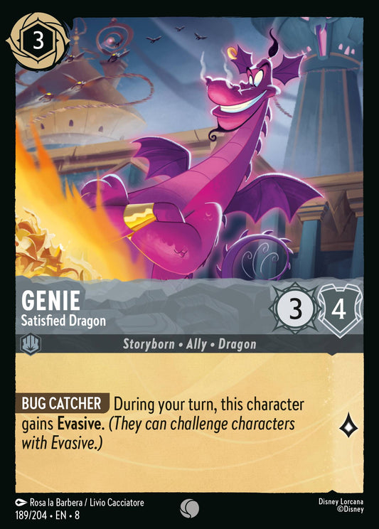 Reign Of Jafar - 189/204 - Genie - Satisfied Dragon