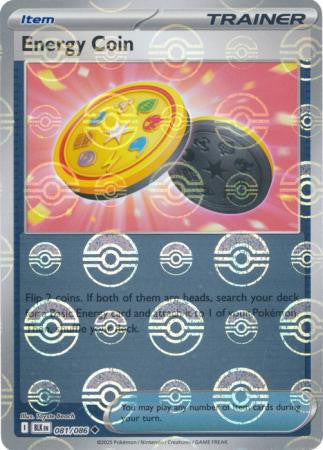 Black Bolt - 081/086 - Energy Coin - Poké Ball Reverse Holo