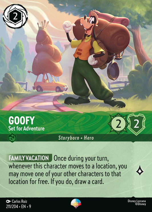 Fabled - 211/204 - Goofy - Set for Adventure