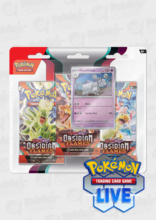 Live Code Card: Obsidian Flames 3pk: Houndstone