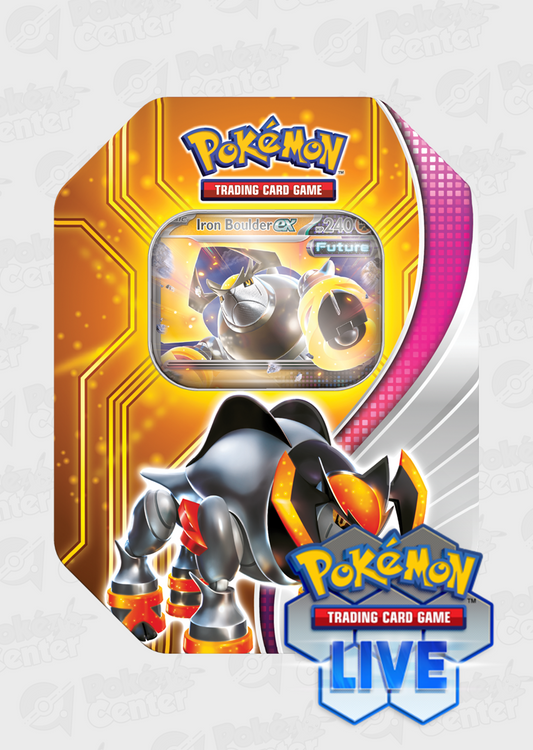 Live Code Card: Paradox Destinies Tin: Iron Boulder ex