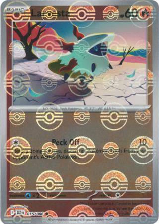 Black Bolt - 015/086 - Larvesta - Poké Ball Reverse Holo