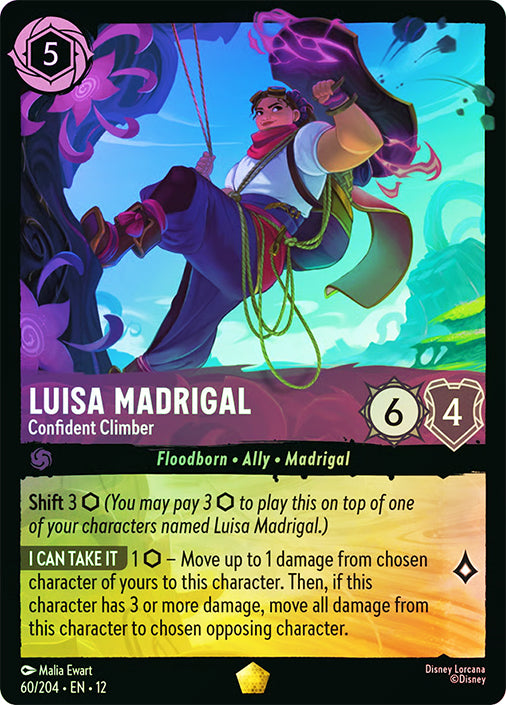 Wilds Unknown - 060/204 - Luisa Madrigal - Confident Climber - Foil