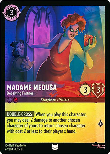 Reign Of Jafar - 047/204 - Madame Medusa - Deceiving Partner - Foil