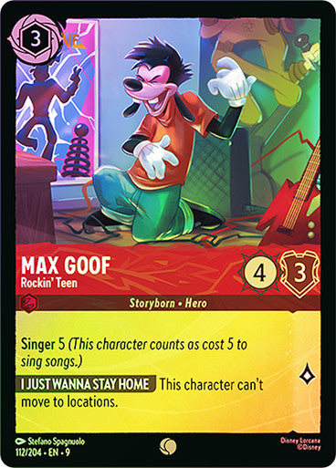 Fabled - 112/204 - Max Goof - Rockin' Teen - Foil