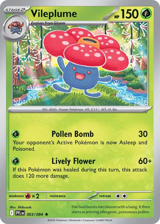 Phantasmal Flames - 003/094 - Vileplume - Holo