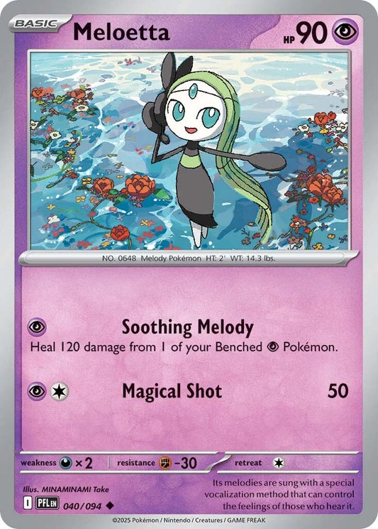 Phantasmal Flames - 040/094 - Meloetta