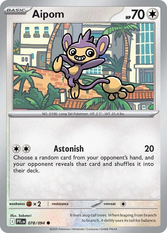 Phantasmal Flames - 078/094 - Aipom