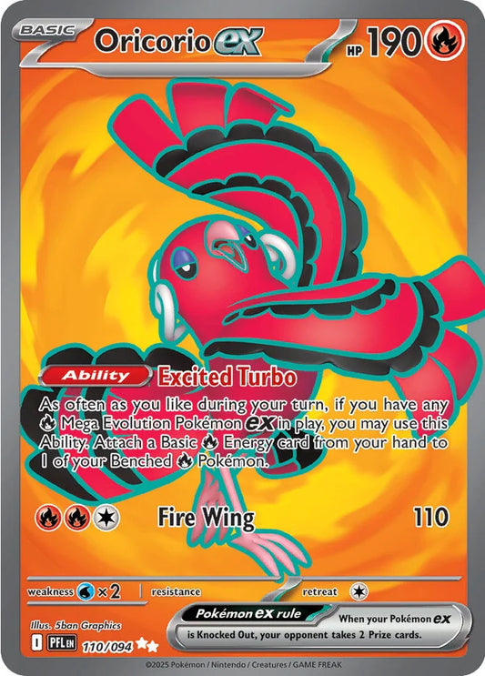 Phantasmal Flames - 110/094 - Oricorio ex