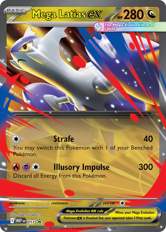 MEP011 - Mega Latias ex - Oversized Card (3D)