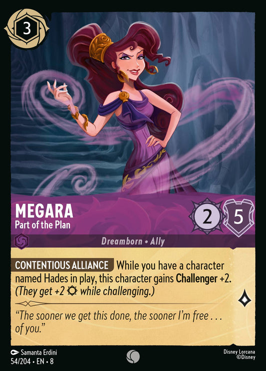 Reign Of Jafar - 054/204 - Megara - Part of the Plan