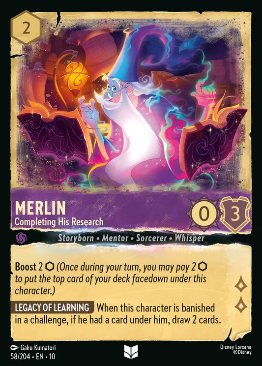Whispers in the Well - 058/204 - Merlin - Completing His Research