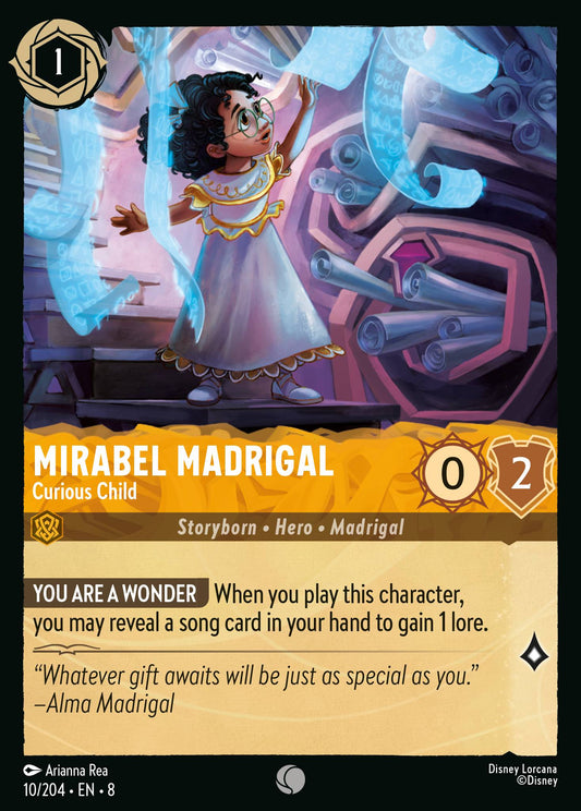 Reign Of Jafar - 010/204 - Mirabel Madrigal - Curious Child