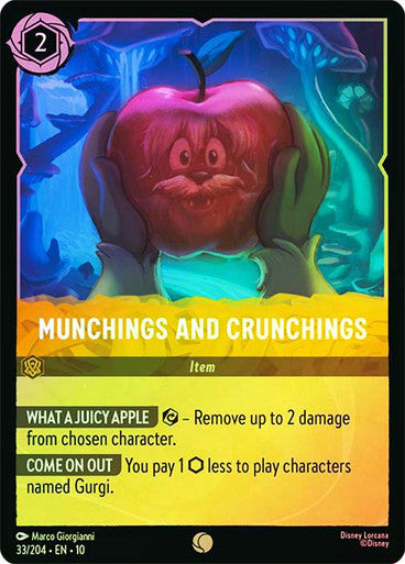 Whispers in the Well - 033/204 - Munchings and Crunchings - Foil