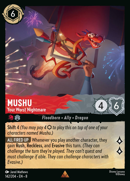 Reign Of Jafar - 142/204 - Mushu - Your Worst Nightmare