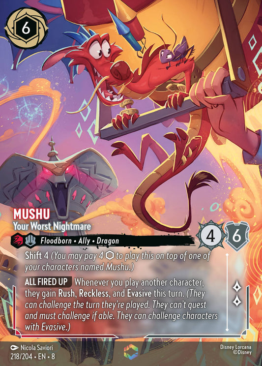 Reign Of Jafar - 218/204 - Mushu - Your Worst Nightmare
