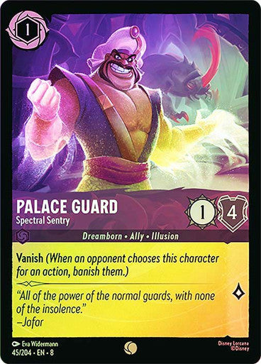 Reign Of Jafar - 045/204 - Palace Guard - Spectral Sentry - Foil
