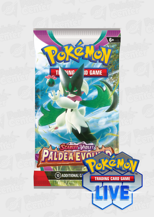 Live Code Card: Paldea Evolved Booster Pack
