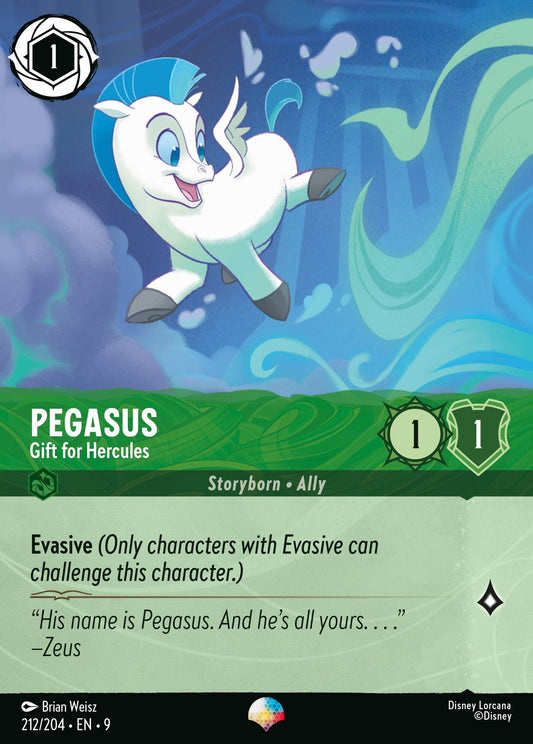 Fabled - 212/204 - Pegasus - Gift For Hercules