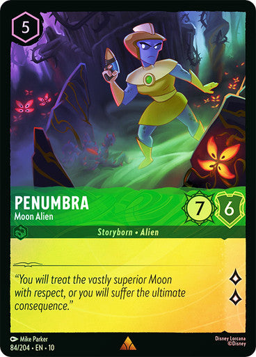 Whispers in the Well - 084/204 - Penumbra - Moon Alien - Foil