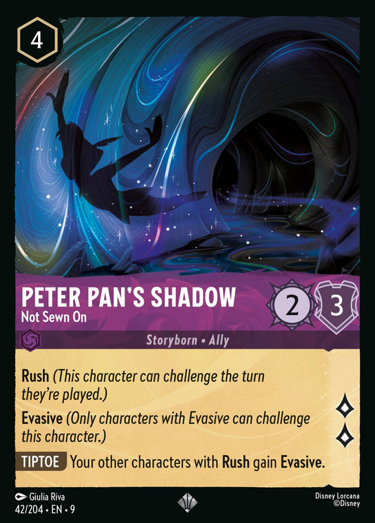 Fabled - 042/204 - Peter Pan's Shadow - Not Sewn On