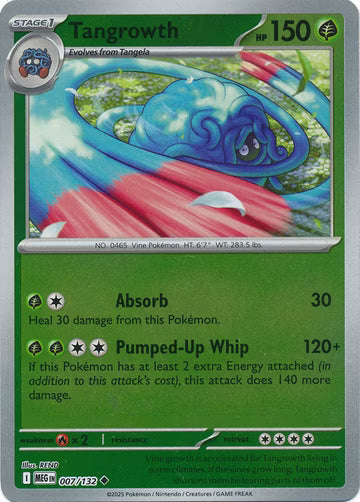 Mega Evolution - 007/132 - Tangrowth - Reverse Holo