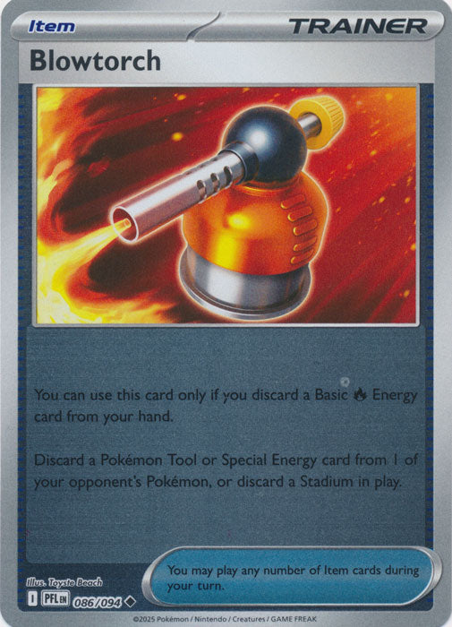 Phantasmal Flames - 086/094 - Blowtorch - Reverse Holo