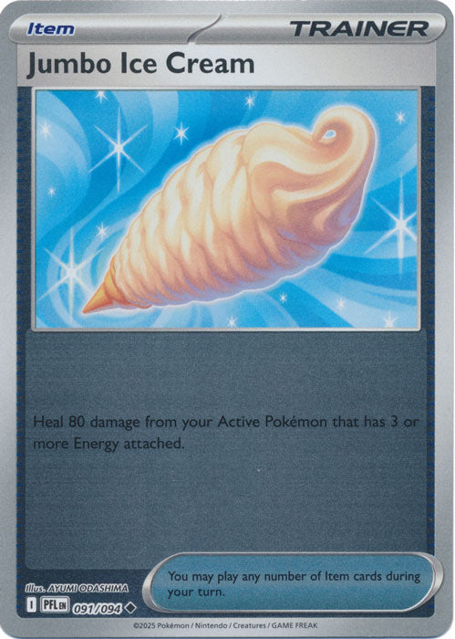 Phantasmal Flames - 091/094 - Jumbo Ice Cream - Reverse Holo