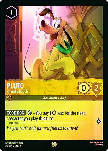 Fabled - 021/204 - Pluto - Friendly Pooch - Foil