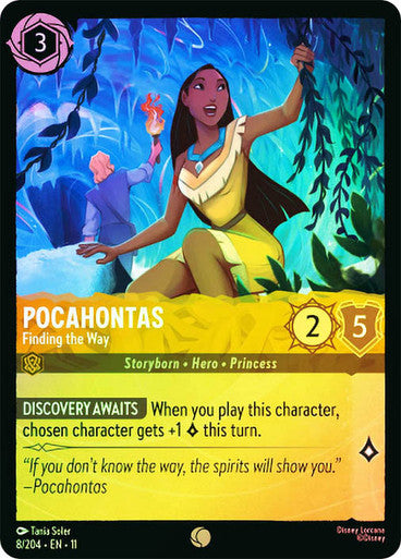 Winterspell - 008/204 - Pocahontas - Finding the Way - Foil