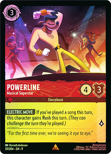 Fabled - 117/204 - Powerline - Musical Superstar - Foil