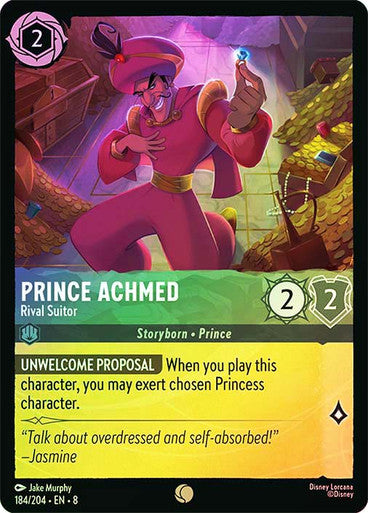 Reign Of Jafar - 184/204 - Prince Achmed - Rival Suitor - Foil
