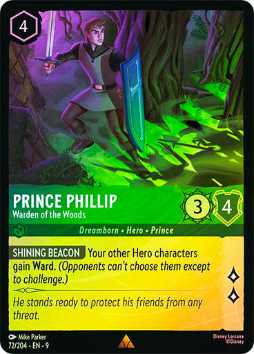 Fabled - 072/204 - Prince Phillip - Warden of the Woods - Foil
